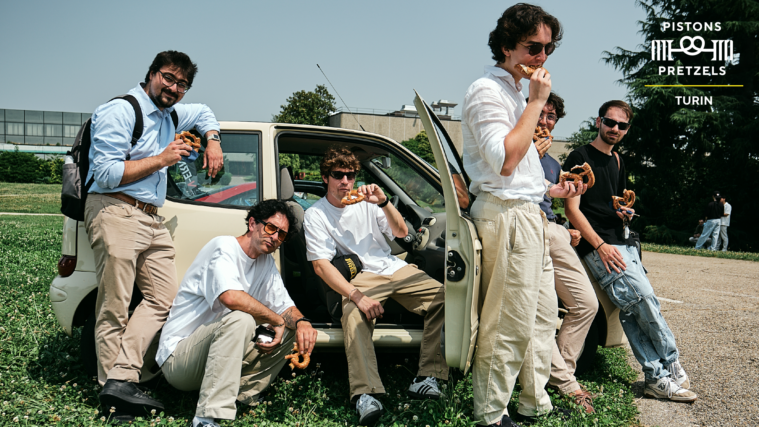 Pistons & Pretzels, an intimate event hosted by Konzepthaus to bring together the automotive design community for a relaxed day of cars and connection, takes place in Turin, taly.