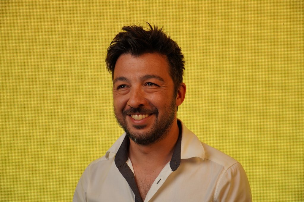 Emanuele Andalò - Tutor at the Prisma Tech VR Experience during Pistons & Pretzels in Turin hosted by Konzepthaus