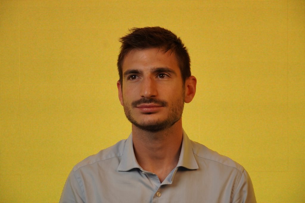 Enrico Conti - Tutor at the Prisma Tech VR Experience during Pistons & Pretzels in Turin hosted by Konzepthaus