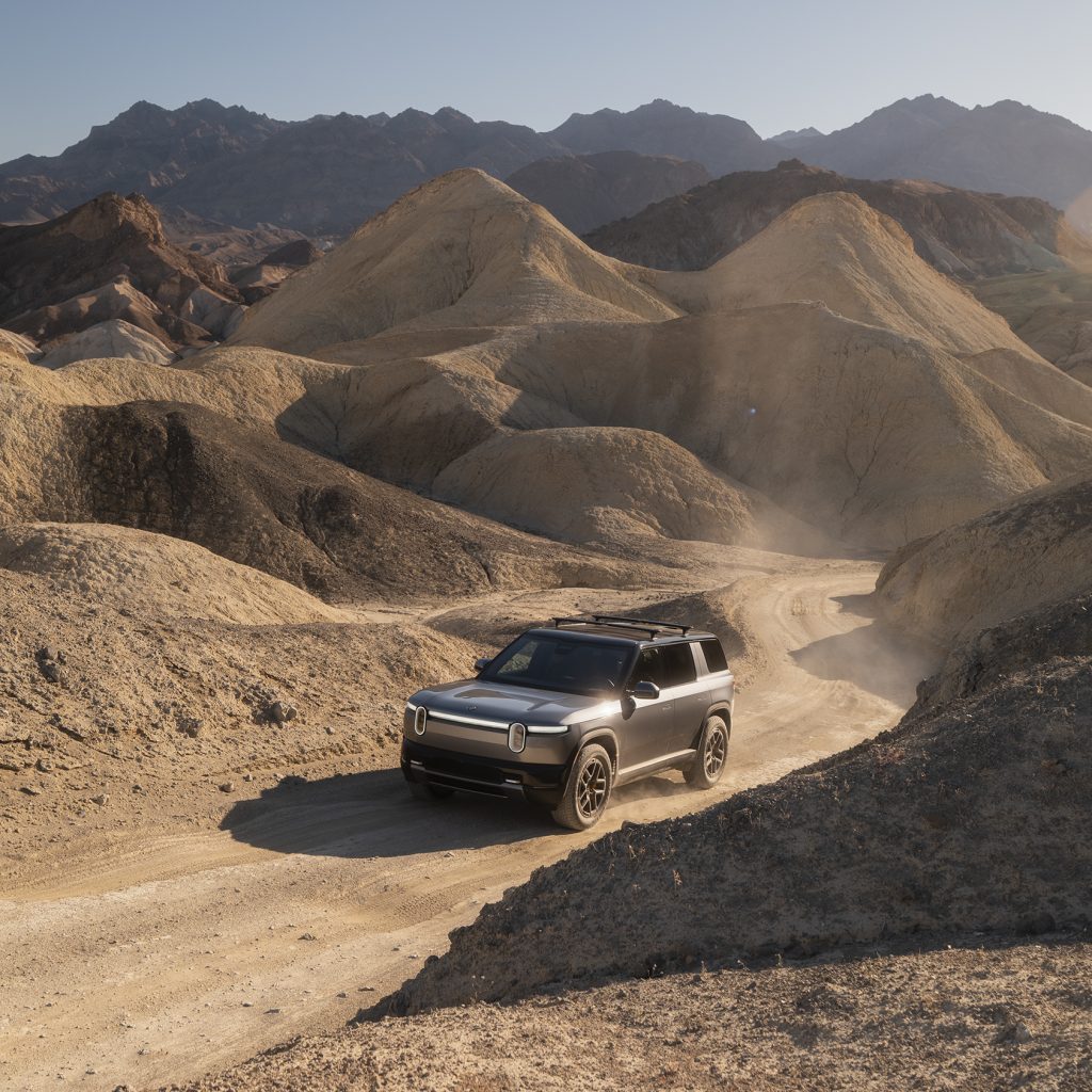 Rivian R2 will be dispalyed at Pistons & Pretzels California, a car event hosted by Konzepthaus to bring together the automotive design community.