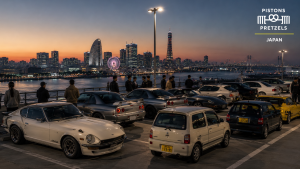 Pistons & Pretzels, a car event hosted by Konzepthaus to bring together the automotive design community, is heading towards Japan.